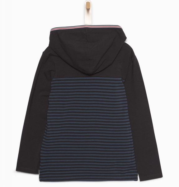 IKKS garcon cargo hooded longsleeve navy